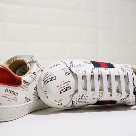 newgUCCI LEATHER CASUAL SHOES FOR WOMEN